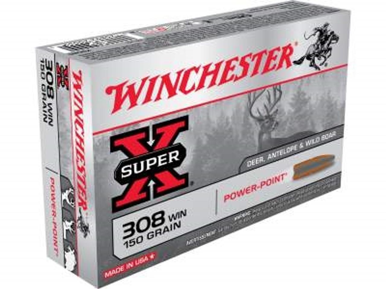 Winchester Super X 308 Winchester 150 Grain PP