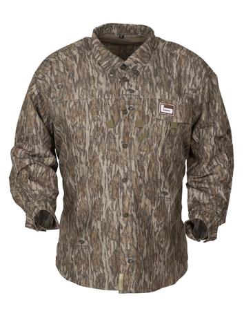 Banded Men`s Midweight Technical Vented L/S Hunting Shirt (Multiple Camo Options)