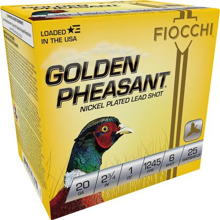 Fiocchi Golden Pheasant Extrema 20 Gauge 2.75