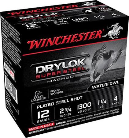 Winchester Drylock Super Steel Magnum 12 Gauge 2.75