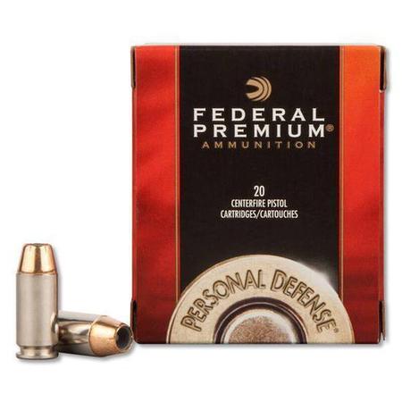 Federal .40 S&W 165 Grain Hydra-Shok JHP 20 Round Box