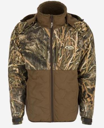 Drake LST Guardian Flex Double Down Eqwader Full Zip With Hood