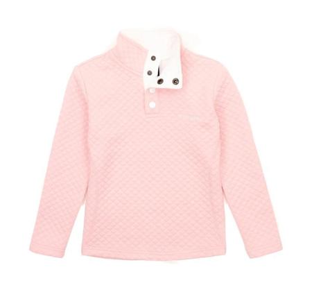 Properly Tied Youth Social Pullover - Light Pink