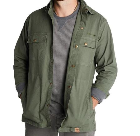 Banded Men's Canvas Camp Shirt Jacket