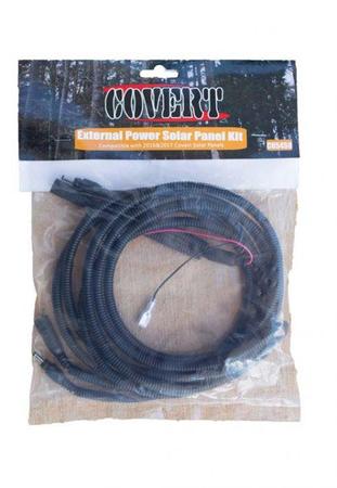 Covert External Power Solar Panel Kit & Solar Panel Cable Extender