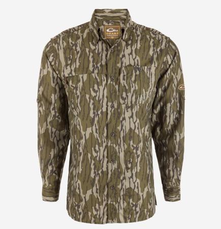 Drake Long-Sleeved 8 Shot Flyweight Hunting Shirt