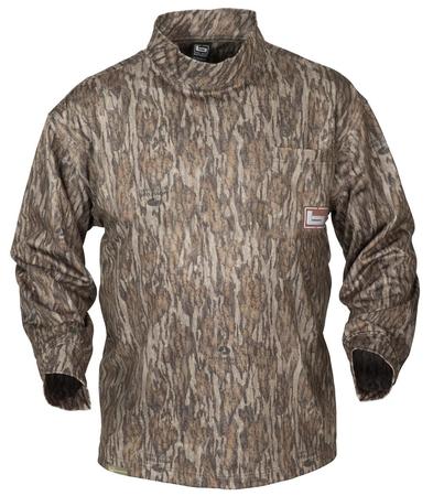 Banded Tec Fleece Mock Neck Shirts