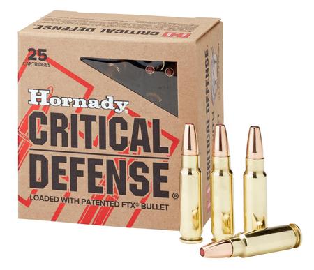 Hornady Critical Defense 5.7x28mm 40 Grain FTX | 25 Rounds