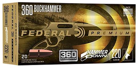 Federal Premium HammerDown 360 Buckhammer 220 Grain SP | 20 Rounds