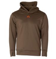 Thacha L-2 Women's Fleece Hoodie: BROWN OAK