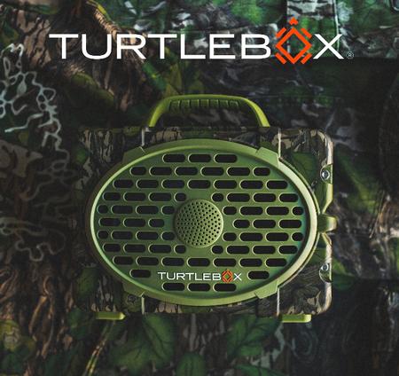 Turtlebox Audio Original Speaker (With PARTY Mode) In Mossy Oak Full Foliage