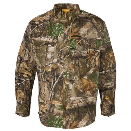 Browning Wasatch CB Men's Long Sleeve Shirt - Realtree Edge