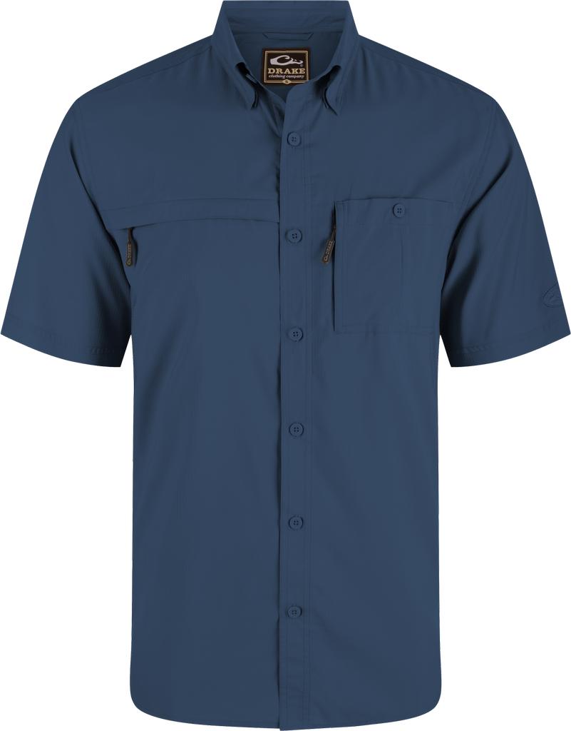 Drake Waterfowl Men's 8 Shot Flyweight Short Sleeve Waterfowl