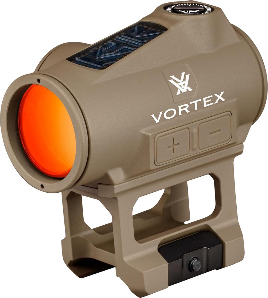 Vortex Crossfire II 2 MOA Solar Dot Sight - FDE Housing
