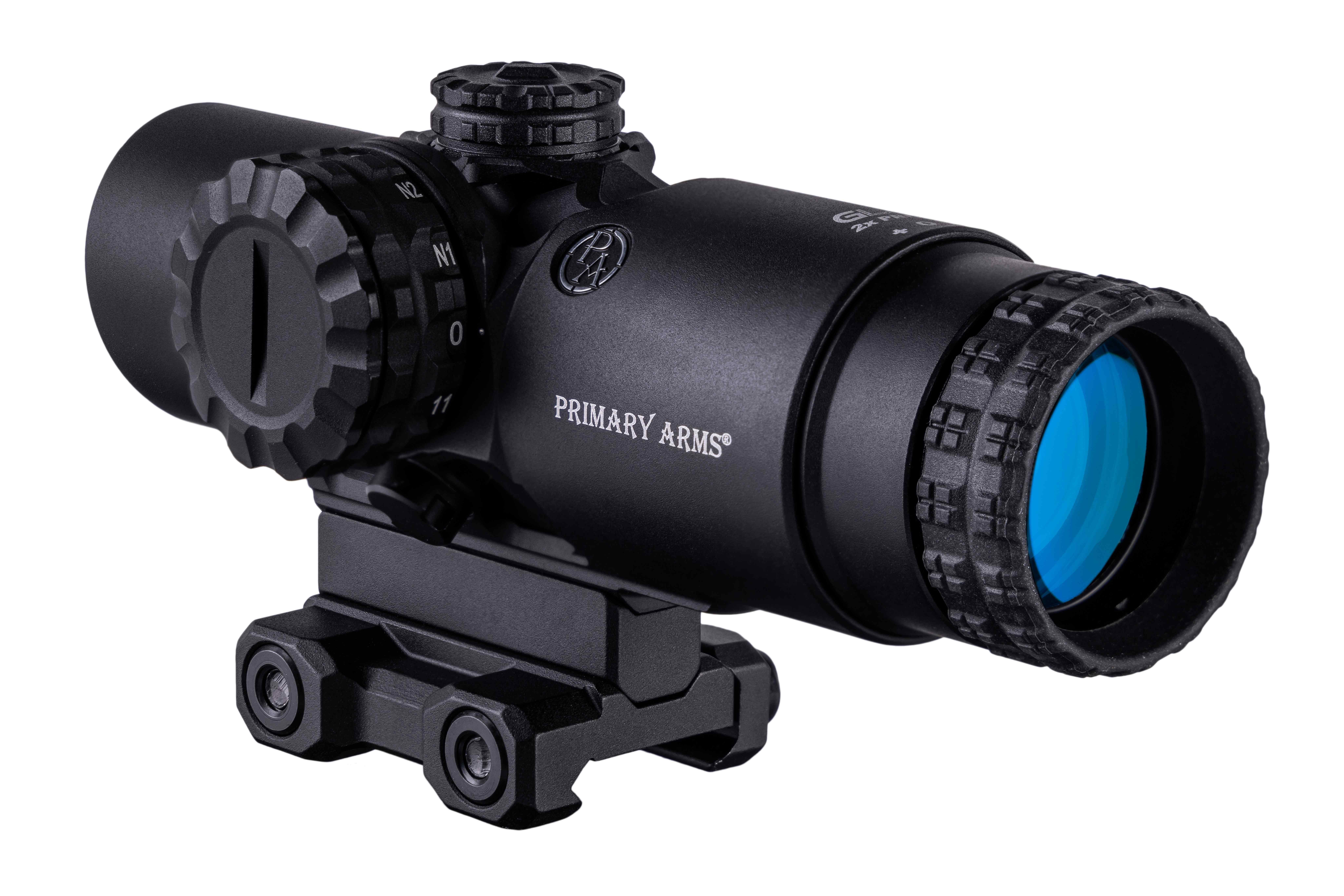 Primary Arms GLx 2X Prism Scope with ACSS CQB-M5 Reticle – Compact
